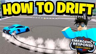 How To DRIFT In ERLC!