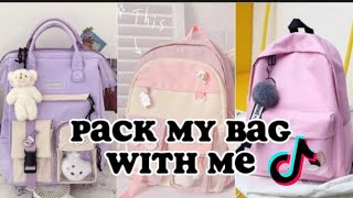 [ASMR] Pack my bag with me | bag packing ASMR Part 6