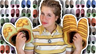 My first time "actually" KNITTING // Discovering the Magic that is FELTING (sailor slippers)
