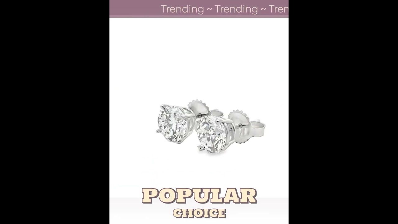 2.50 CTTW Studs Earrings