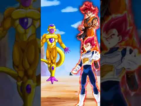 dragoball black frieza vs goku UI & vegeta UE