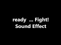 ready      Fight!  Sound Effect
