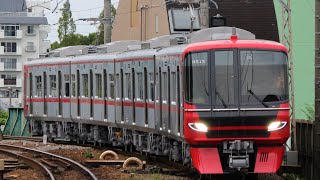 9500系も15編成目に！名鉄9500系 9515F 性能確認試運転 東岡崎