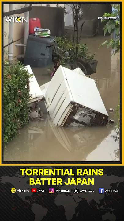 Floods and Mudslides Hit Southern Japan, Evacuation Orders Issued | WION