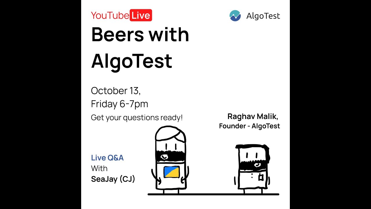 Beers with AlgoTest - YouTube