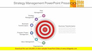 Strategy Management Power Point Presentation