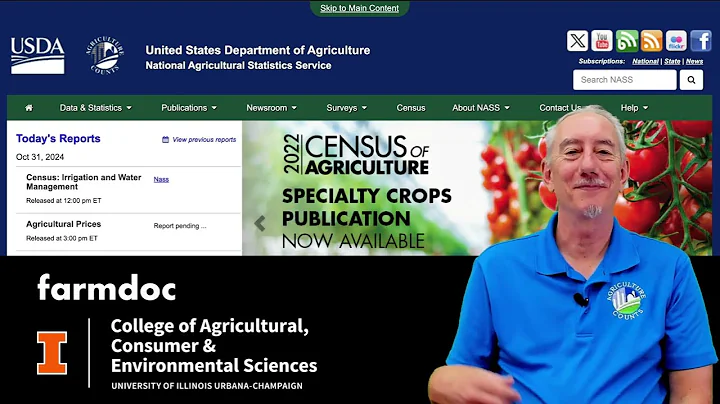 What type of USDA NASS statistics are out there, and how do I find them?
