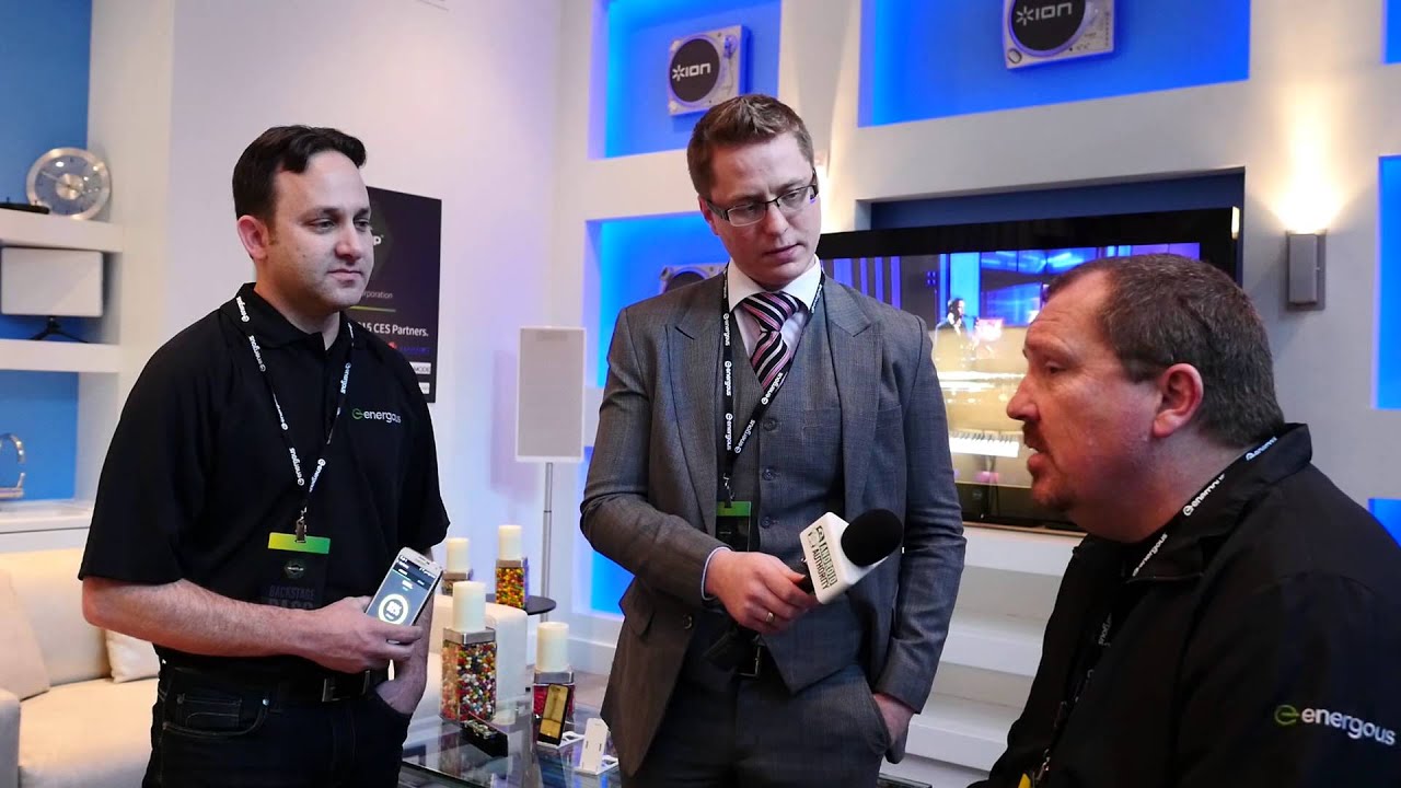 Wireless Charging! Interview with Energous WattUp at CES 2015
