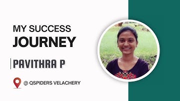 Congratulations, Ms. PAVITHRA P, for getting placed as a Data Science