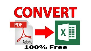 PDF TO EXCEL - How To Convert PDF TO EXCEL For Free screenshot 5