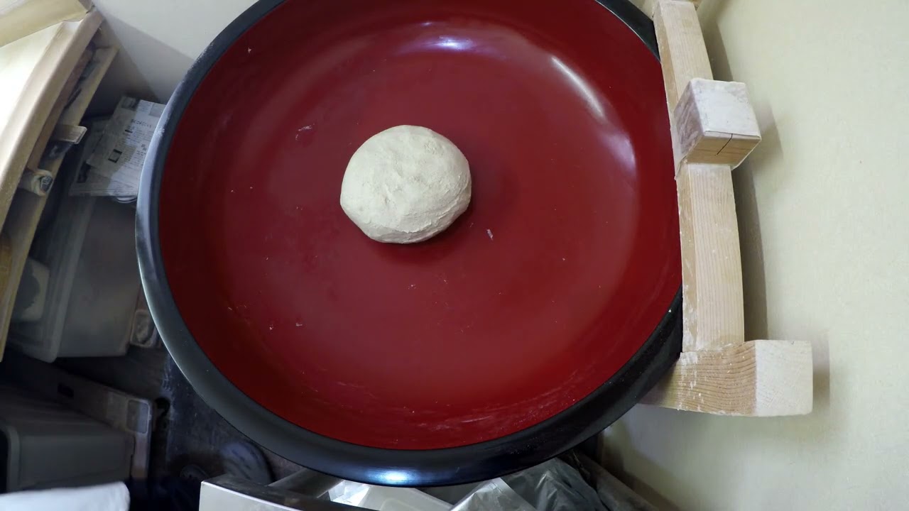 プロのそば打ち全行程】 ほぼノーカット 十割蕎麦 800g 水廻し〜たち