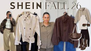 SHEIN FALL HAUL 2026 - My 20 Piece Capsule Wardrobe & Fall Outfits for Everyday & Work! screenshot 2