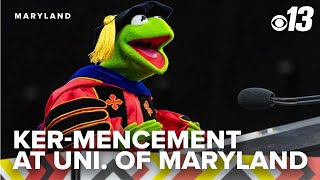 Kermit the Frog speaks to University of Maryland's class of 2025 graduates