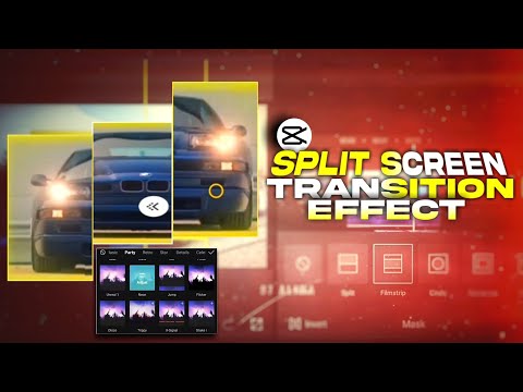 Easy! Cool Split Screen Transition Effect / After Effect || Capcut Tutorial MALAYALAM