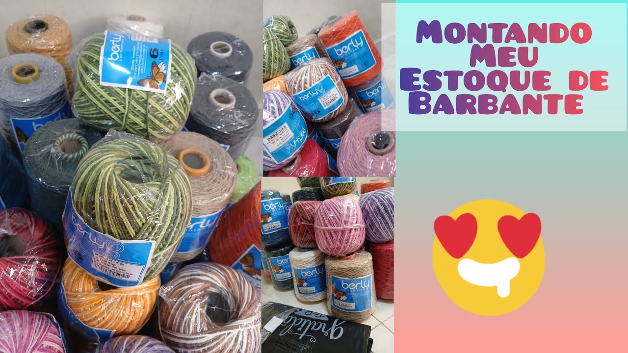 🔝🔴🔴 VENHA CONHECER A FABRICADE BARBANTE BERLY// barbante direto da fábrica  #vlog