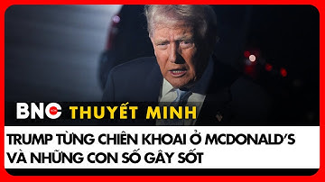 Thuyết minh: Bài phát biểu kỳ thú của Tổng thống Trump về ảnh hưởng đáng gờm của vòm vàng McDonald’s
