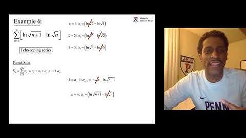 Telescoping Series Example Video 1