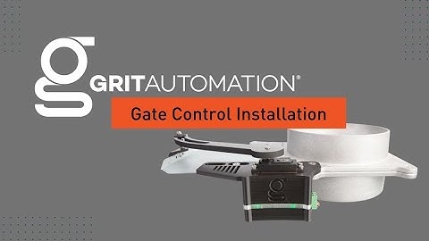 GRIT Automation - Gate Control Installation