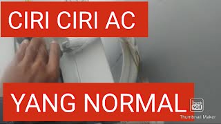 Ciri ciri AC normal