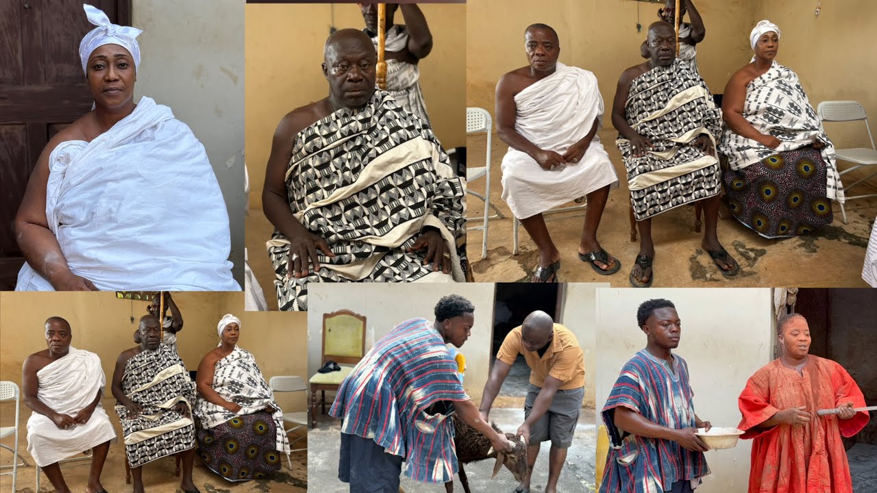 Waow🥰✌️Luxurious queen mother of Oduom Celebrated One ☝️ year anniversary of Enstoolment