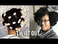 Big fluffy twist out  feat tailored beauty gold herbal collection