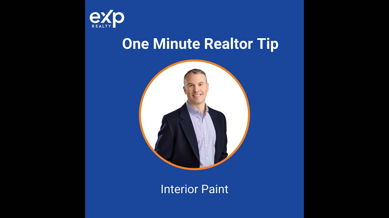 1 Minute Realtor Tip Interior Paint YouTube