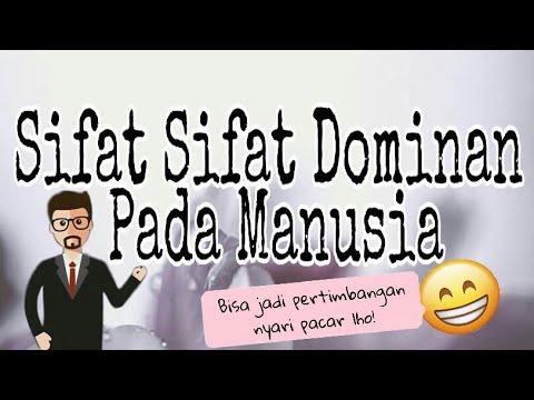 Sifat sifat dominan pada manusia