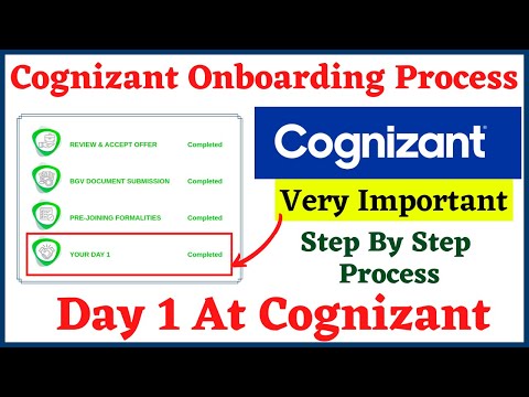 Cognizant Onboarding Process | Day 1 At Cognizant | Cognizant Off Campus Drive For 2022 Batch