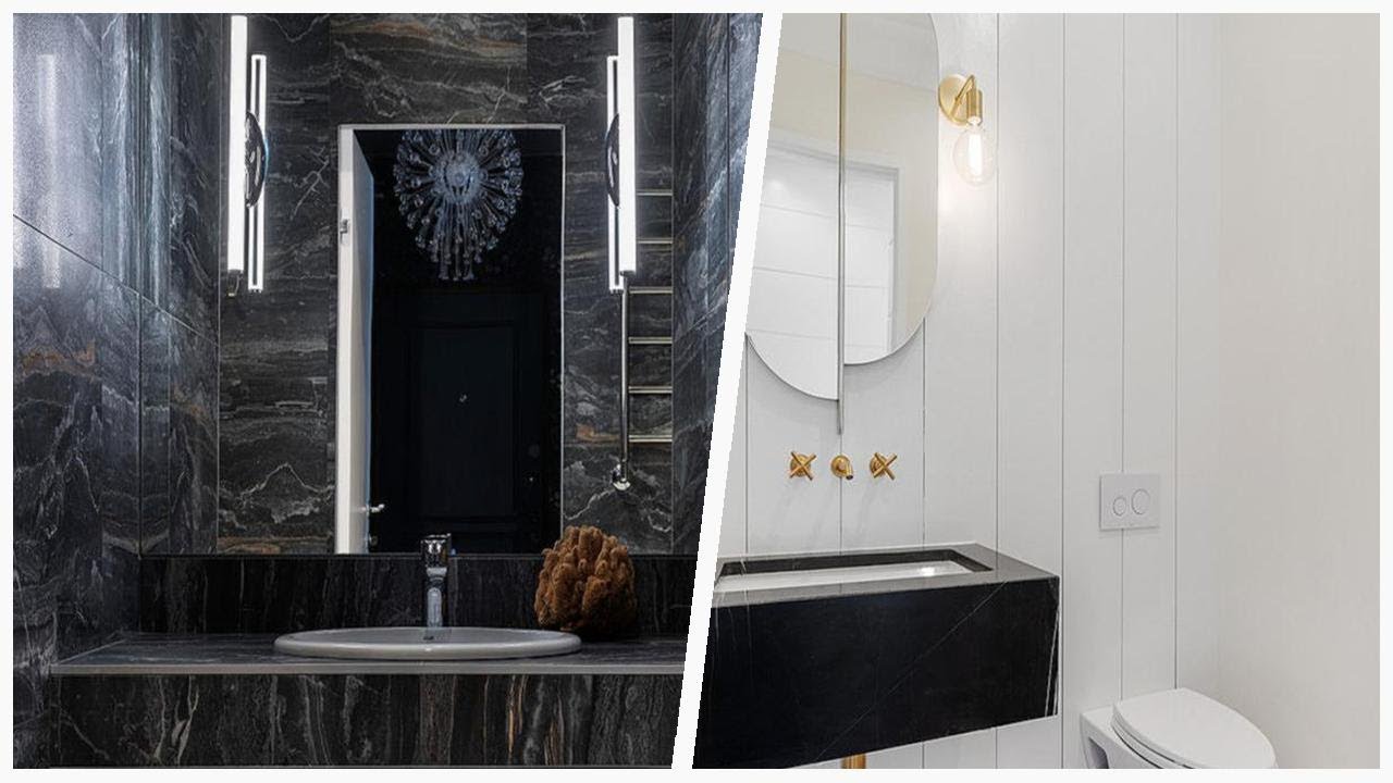 Transforming Small Spaces: Chic Black Powder Rooms | Designer CheatSheet