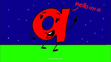 Object madness intro but with my letters