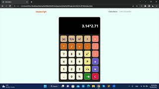 Calculator and Unit Converter - Javascript screenshot 5