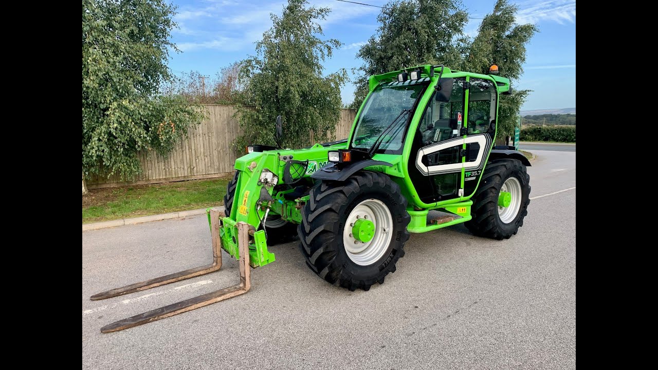 Merlo TF35.7-120 Telehandler wall around video