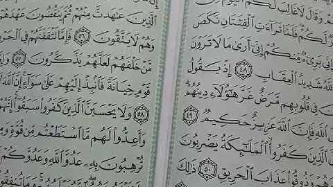 92- يللا نتعلم قراءة القرآن الكريم من الآية 46 إلى 61 من سورة الأنفال الجزء العاشر بصوت خالد فكري