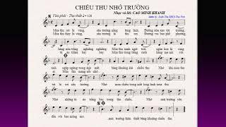 CHIỀU THU NHỚ TRƯỜNG