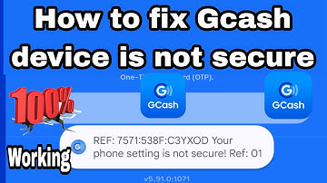 Hoe het probleem met het niet-beveiligde Gcash-apparaat op te lossen | Uw telefoon is niet beveil...