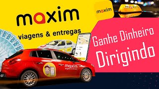 Maxim - Ganhe dinheiro fazendo entregas e viagens em sua região - APP Taxsee Driver - Renda extra screenshot 1