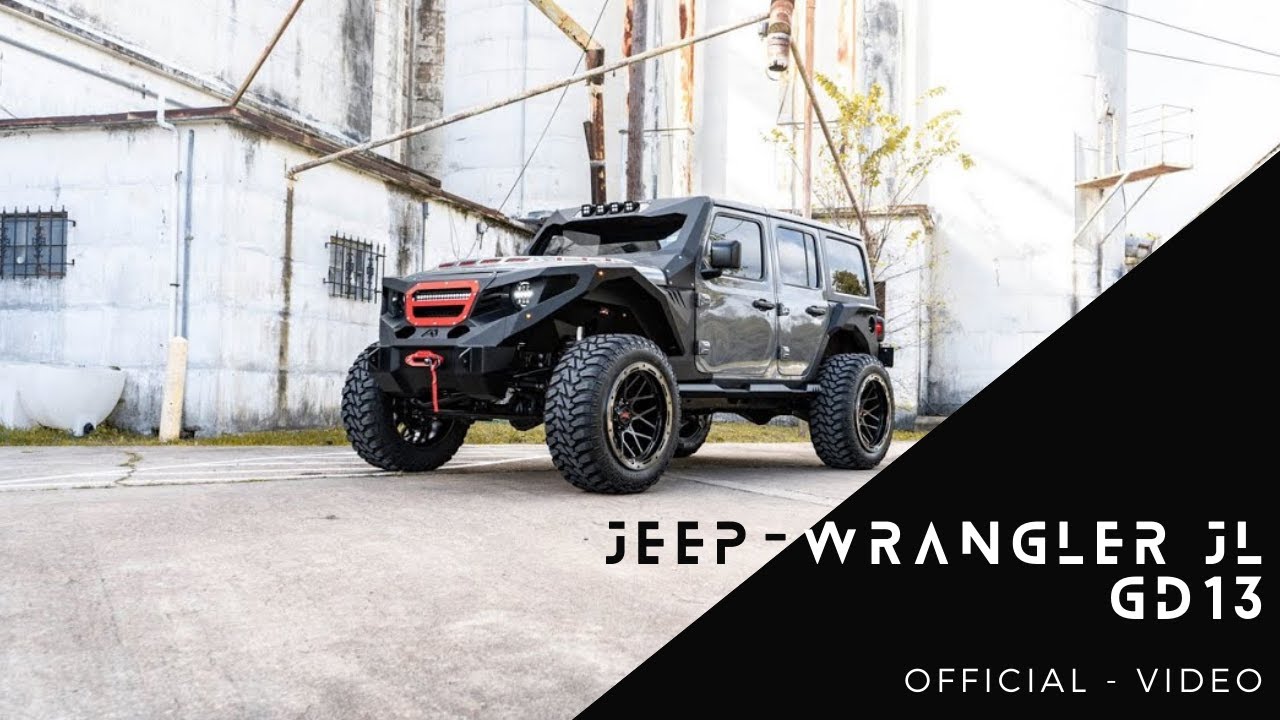 Extreme Off Road Jeep Wrangler Jl Gd13 Grid Off Road Wheels Youtube