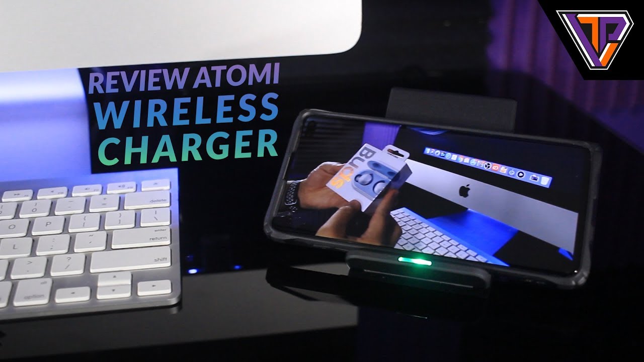 Review del Atomi Wireless Charger Stand | Debes comprarlo? - YouTube