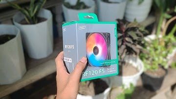 DEEP COOL🥶 RF120 FS (led fans) UNBOXING📦