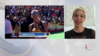 Marathon runner Gerda Steyn speaks to Benjamin Leshoro about her preparations