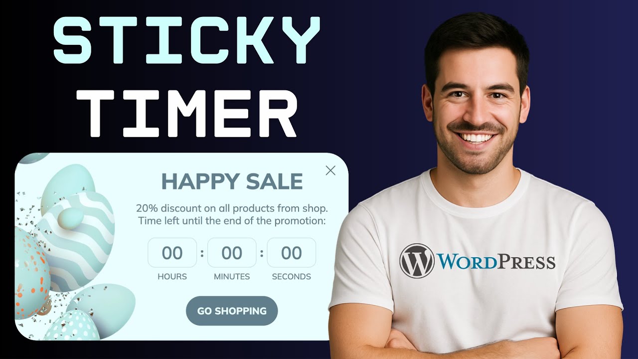 How to Add Sticky Countdown Timer in WordPress [STEP BY STEP] - YouTube