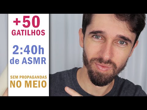 Maior e Mais Completo ASMR Salão de Beleza! Mais de 50 GATILHOS e 7 tratamentos diferentes