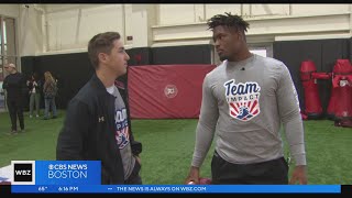 Chargers’ Zion Johnson remains friends with teen he met through Team Impact