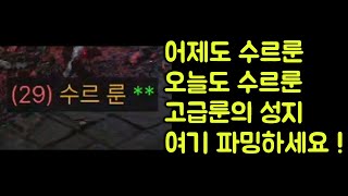 【디아블로2 레저렉션】 1일 1수르룬 !! 고급룬의 성지 여기 파밍하세요 !!