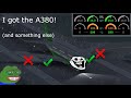 A380 takeoff with 2 engines channel update version  airline commander