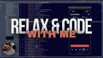 💻 Relax & Code · ASMR Style · Pomodoro Session 📲 Mobile Flutter App
