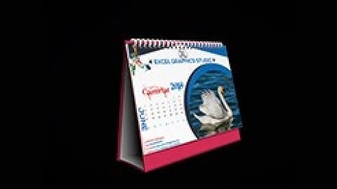 HOW TO DESIGN  CREATIVE DESK CALENDAR IN PHOTOSHOP 2018