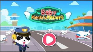 Baby Panda's Airport- Kids Learn Safety at Airport- Fun Educational Game screenshot 5