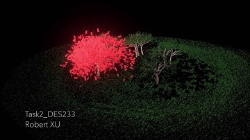Maya Paint Effects Tree Animation