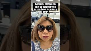 Cuales gafas me quedan con mi peluca y cara redonda??
